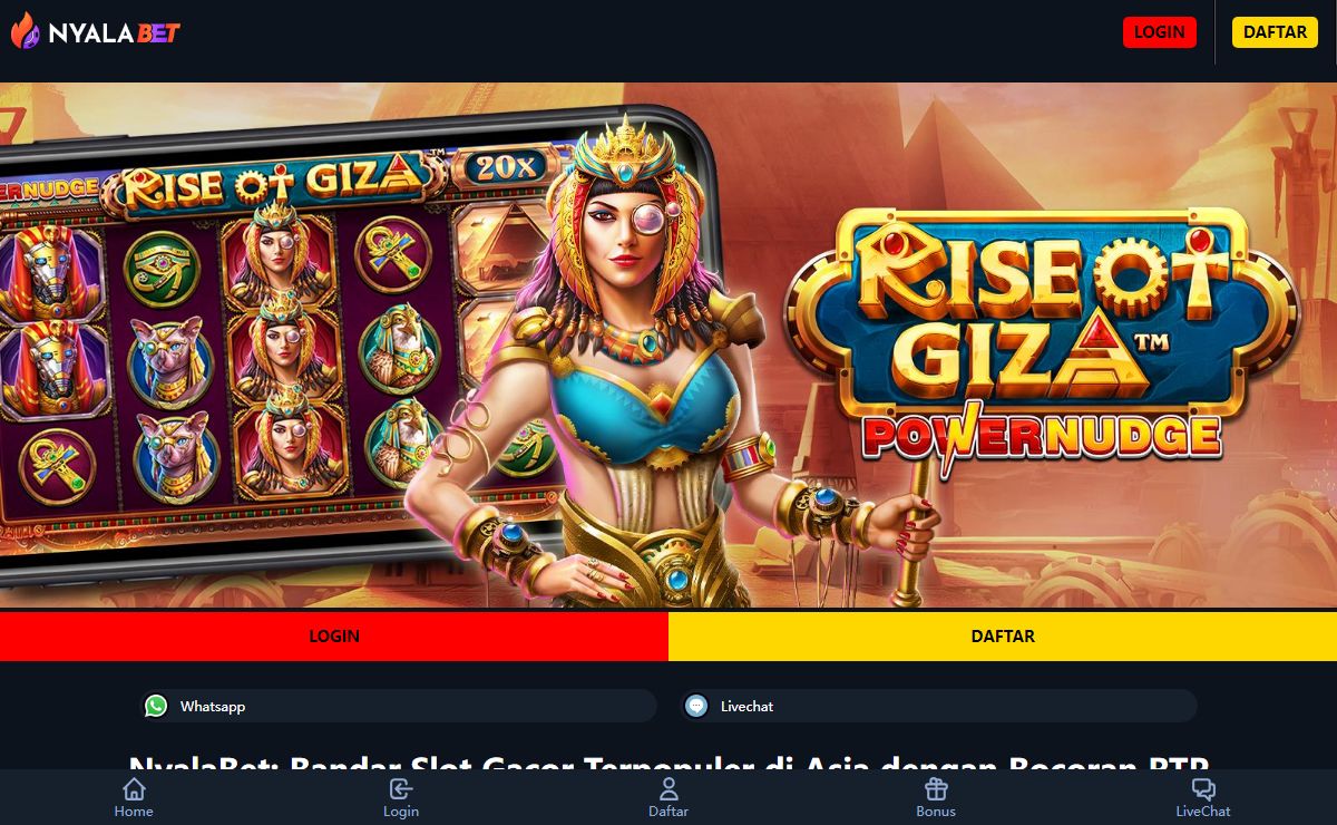 NyalaBet | Bandar Slot Gacor Terpopuler | Bocoran Jackpot Slot