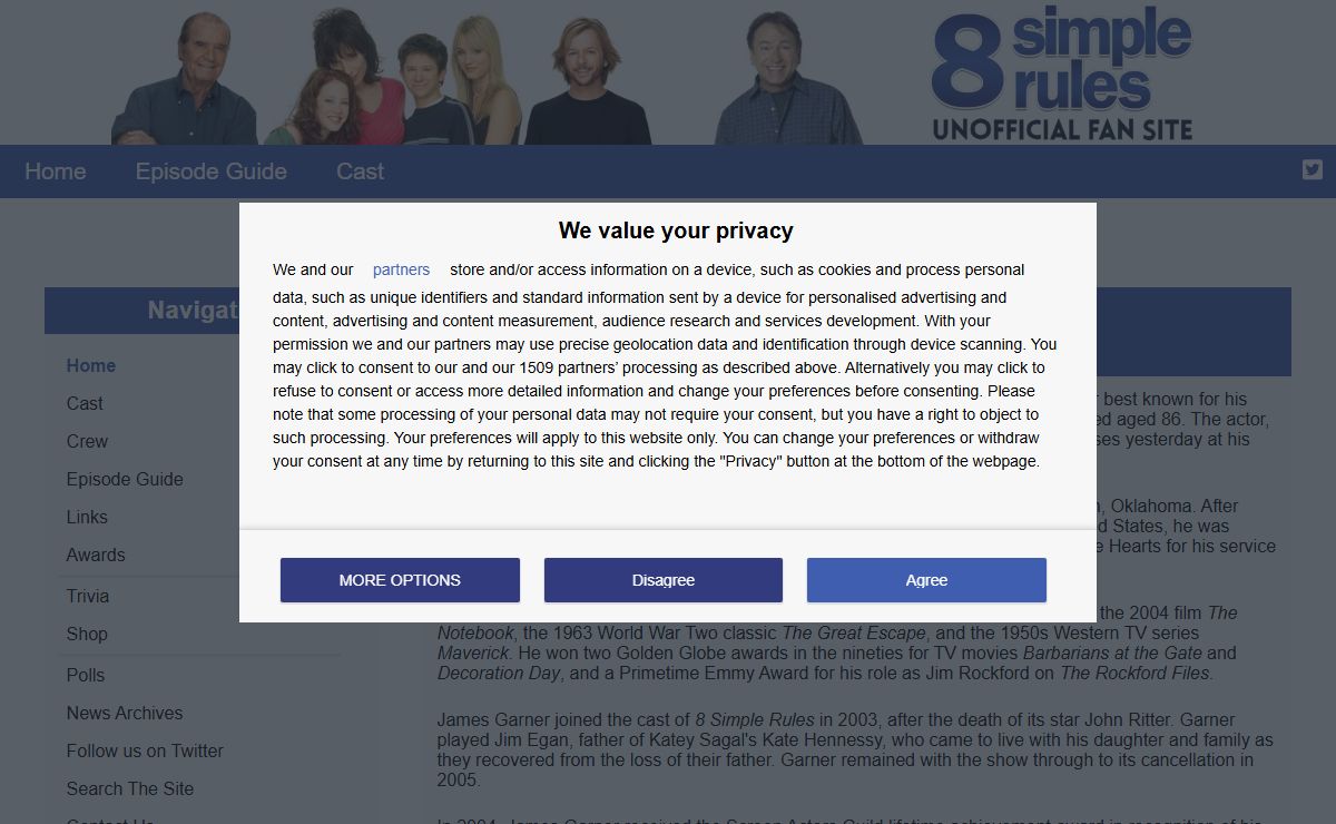 8 Simple Rules Site
