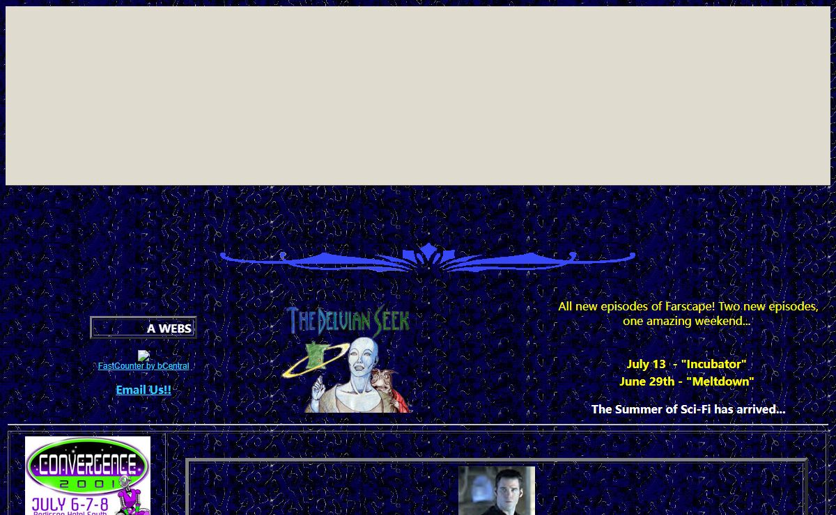 The Delvian Seek, all you need for farscape and a Fan Club