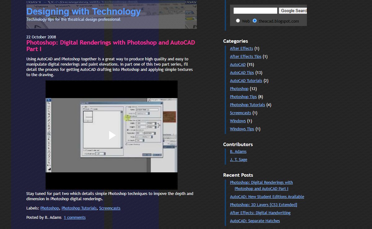 Designing with Technology