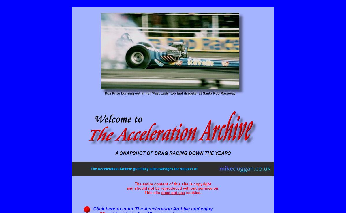 The Acceleration Archive