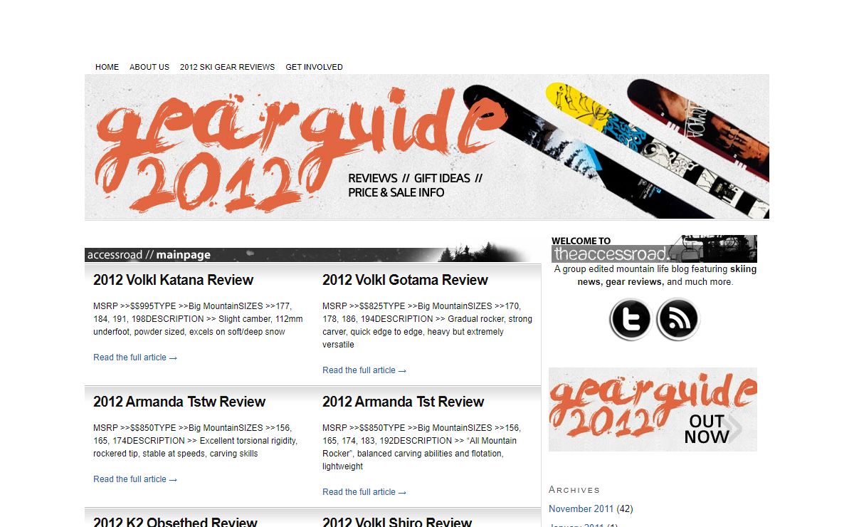 The Access Road — Skiing News, Gear Reviews & More