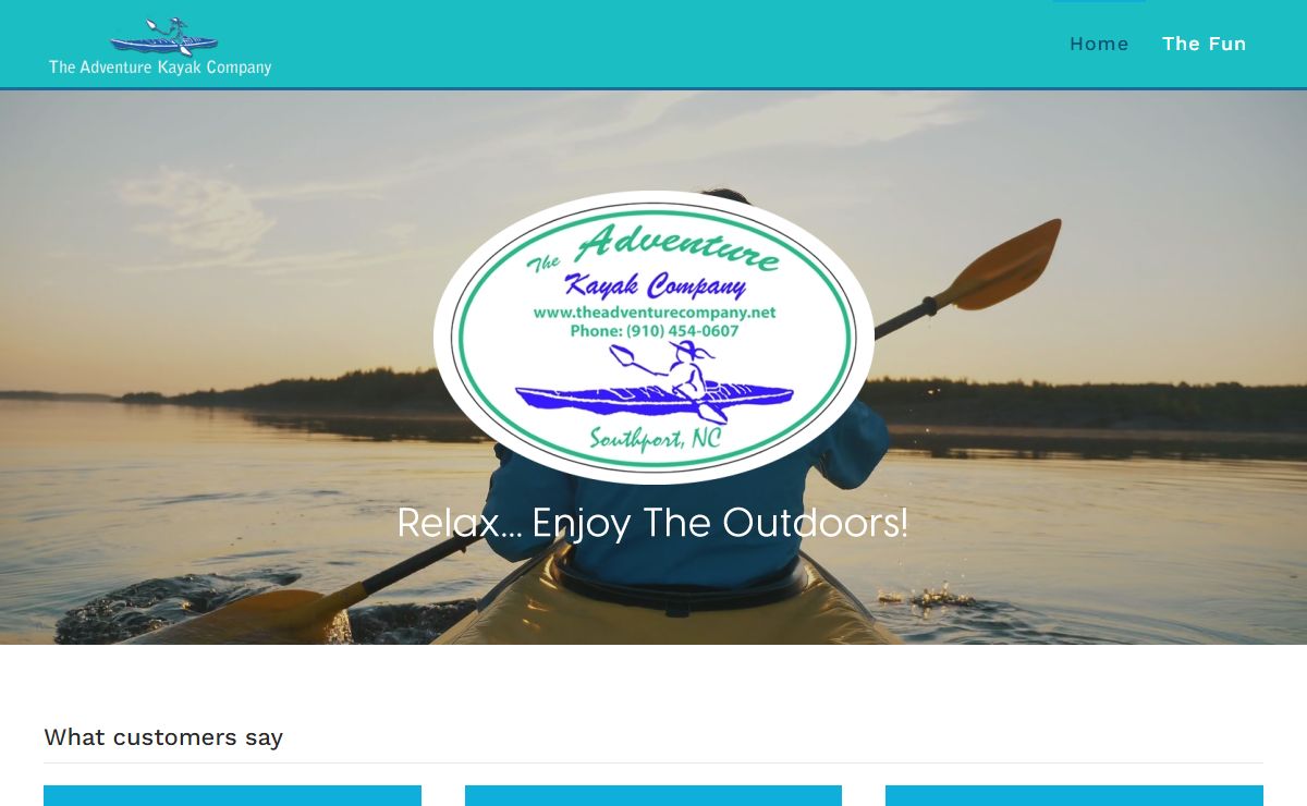 The Adventure Kayak Company – Relax… Enjoy the outdoors!