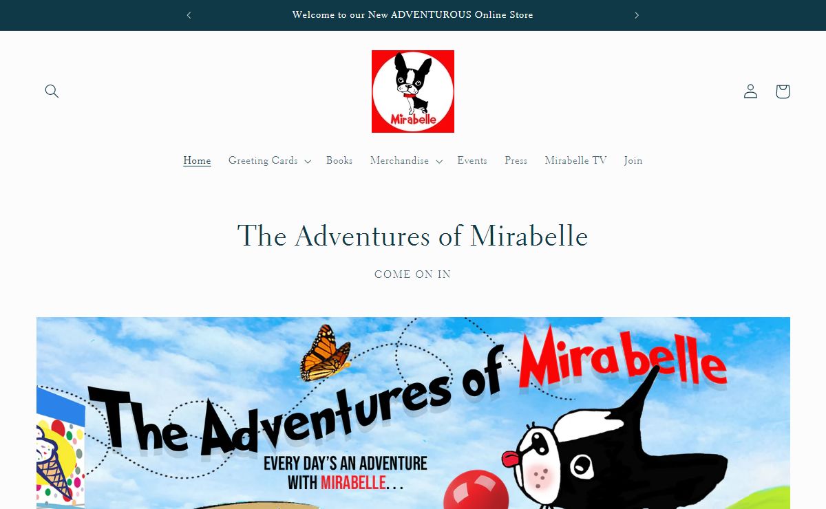 The Adventures of Mirabelle Store