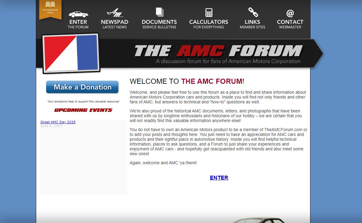 The AMC Forum, American Motors Discussion Forums