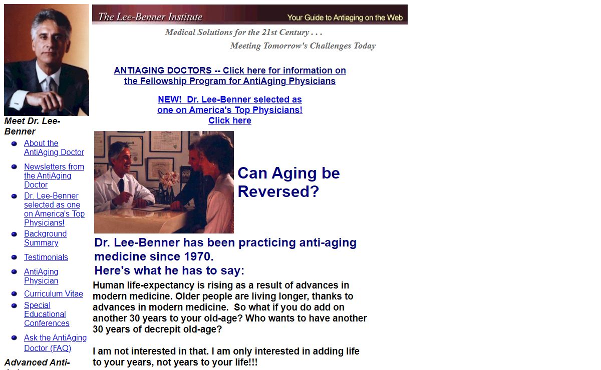 AntiAging Doctor -- World's Leading Authority