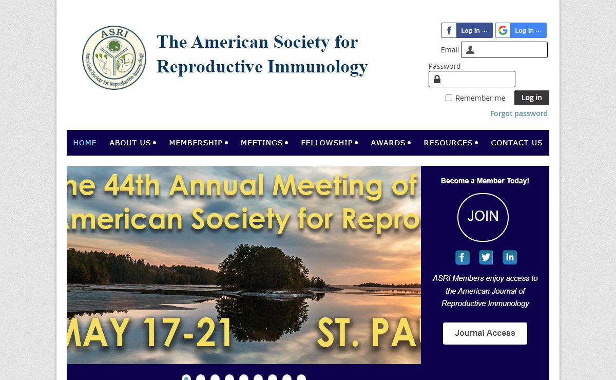 The American Society for Reproductive Immunology - Home