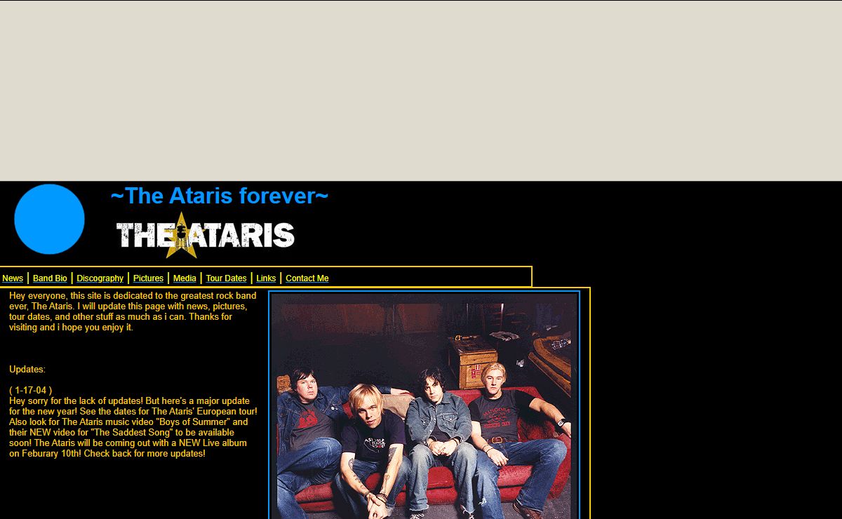 ~The Ataris forever~