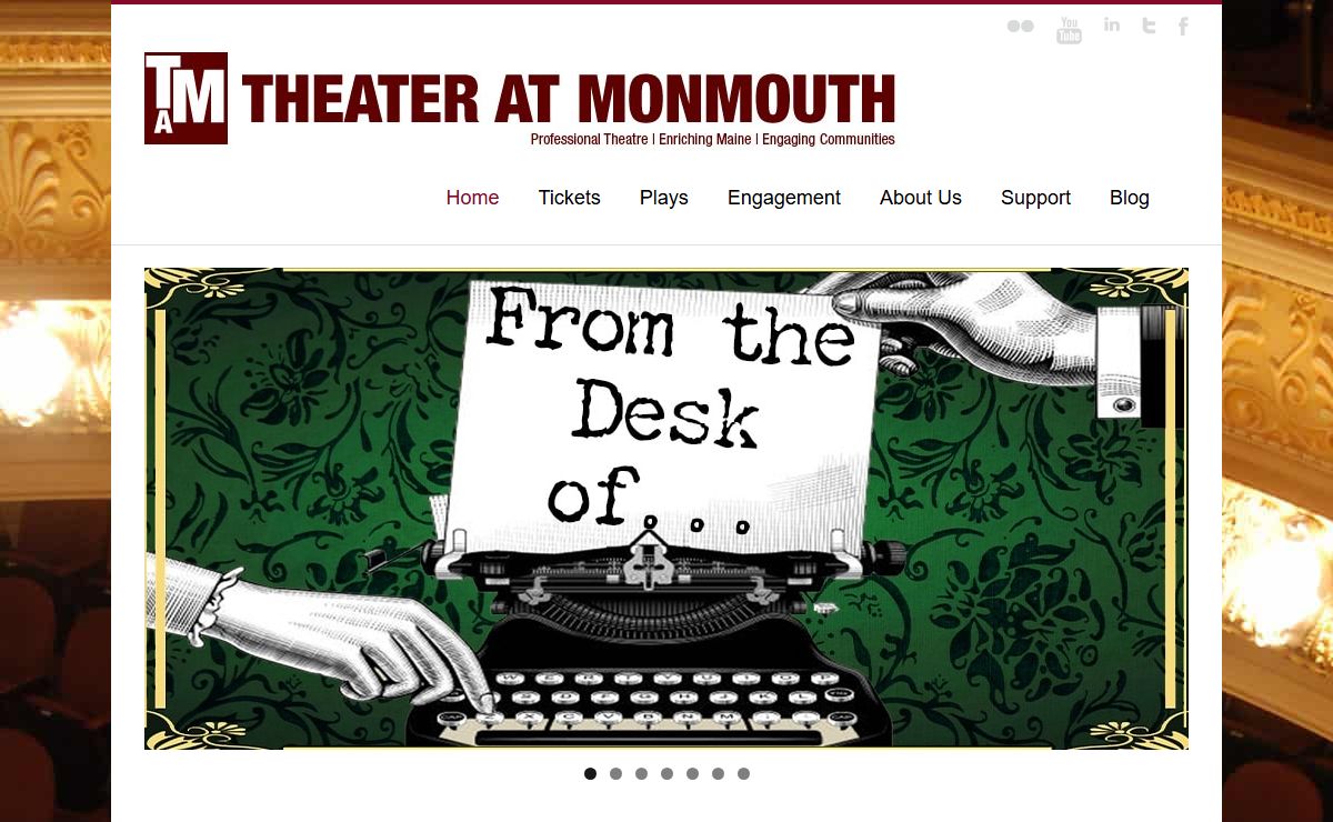 The Theater at Monmouth Home - The Theater at Monmouth