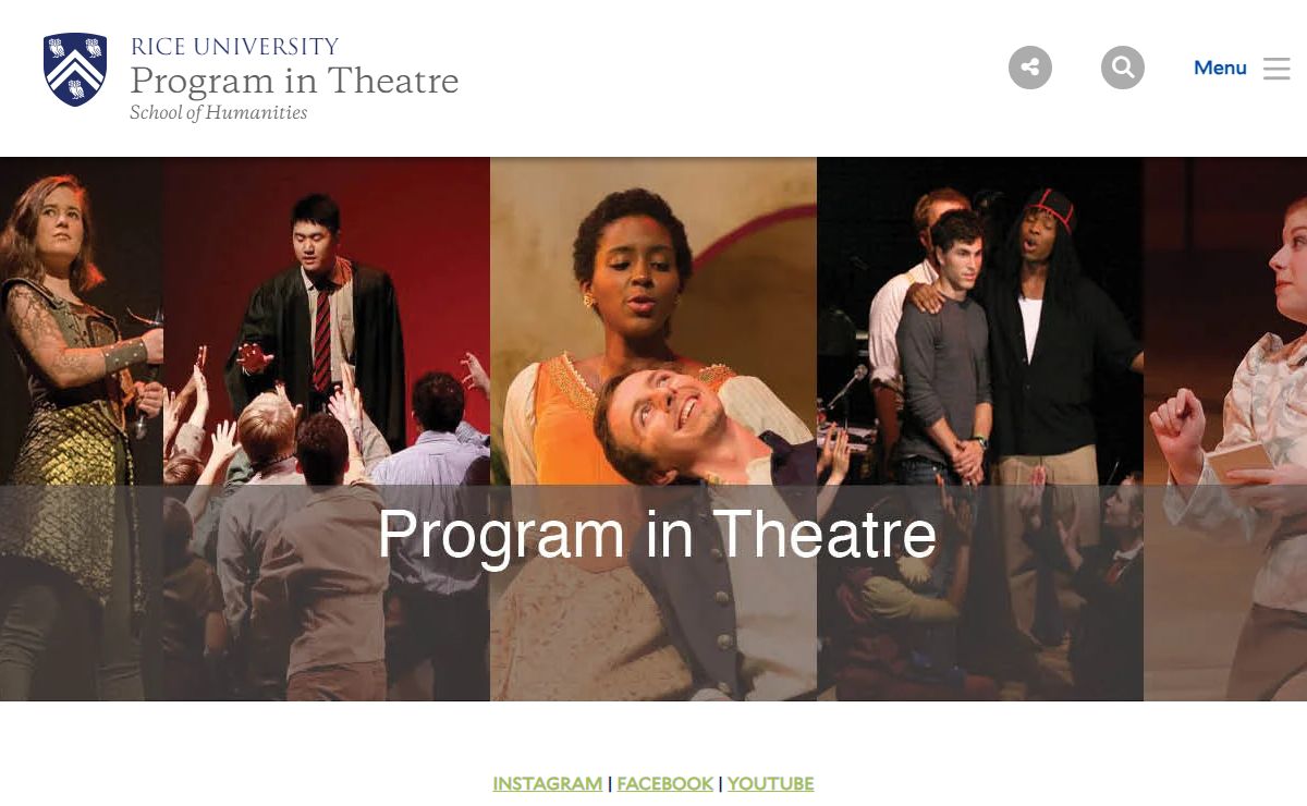 Theatre Program | Rice University