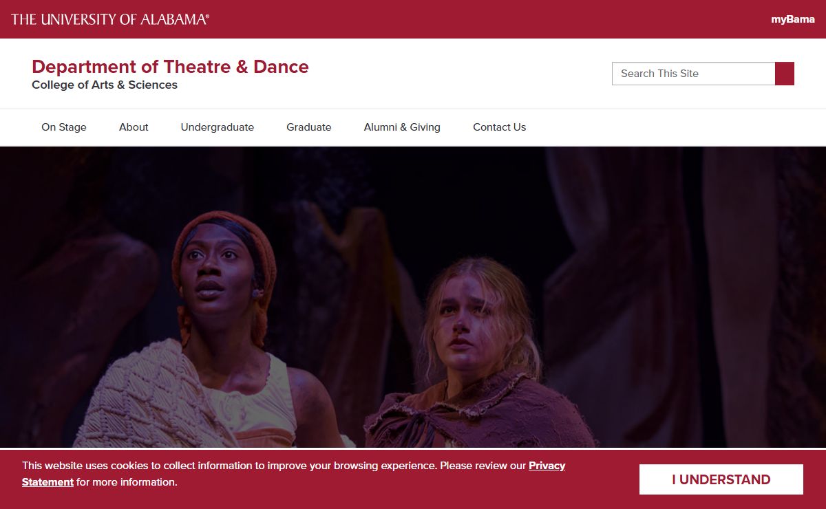 Department of Theatre & Dance – College of Arts & Sciences