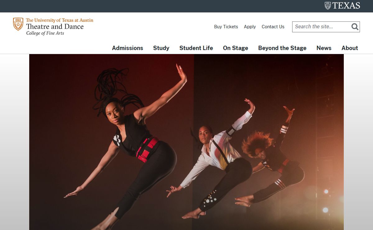 Home | Department of Theatre and Dance - The University of Texas at Austin