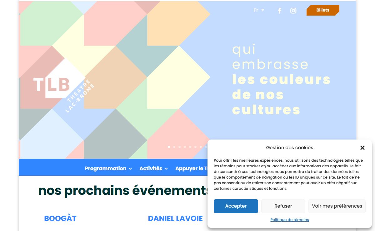 Théâtre de Lac-Brome | Diffuseur de Spectacles