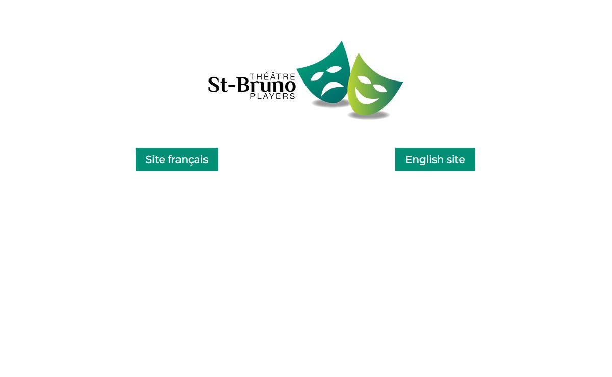 Theatre St-Bruno Players | Home page / Page d'acceuil
