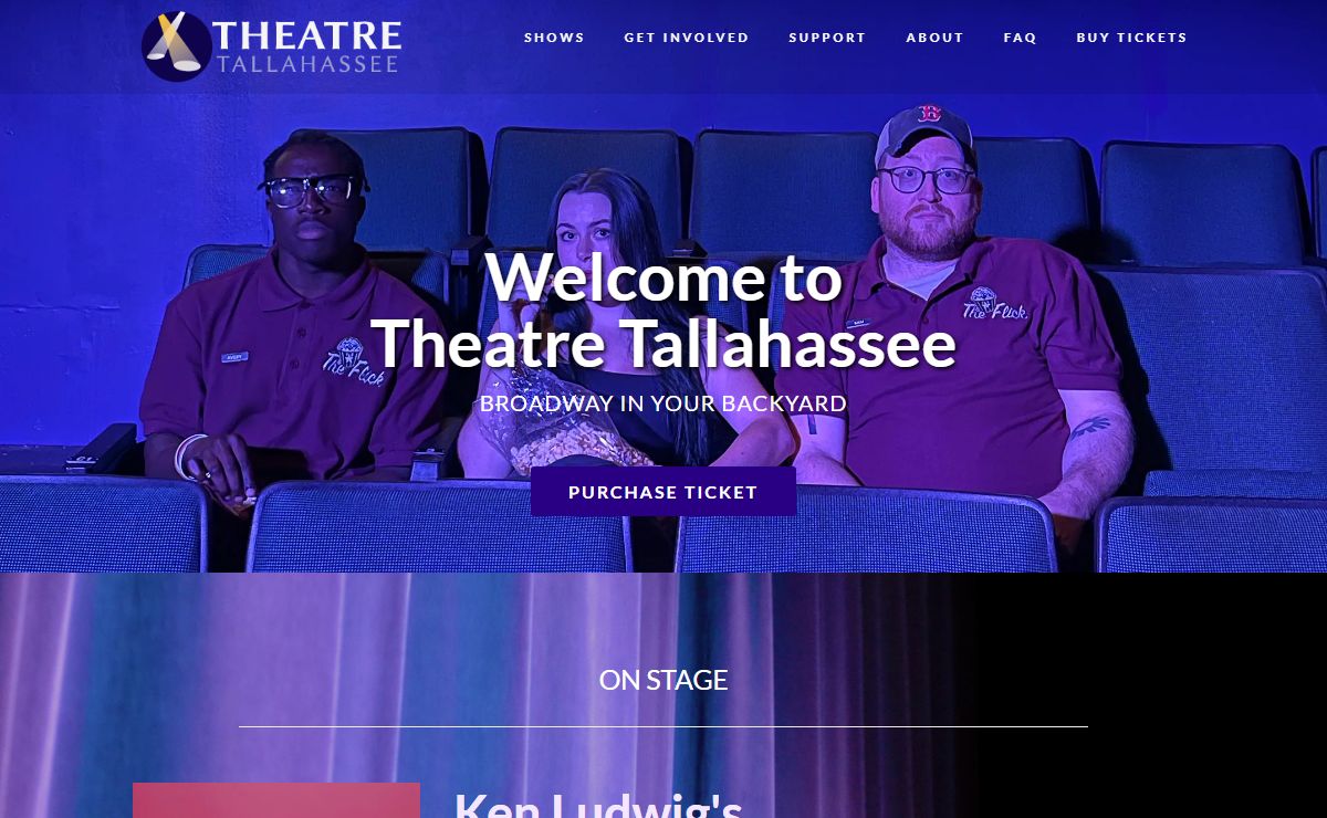 Theatre Tallahassee | Broadway in your backyard.