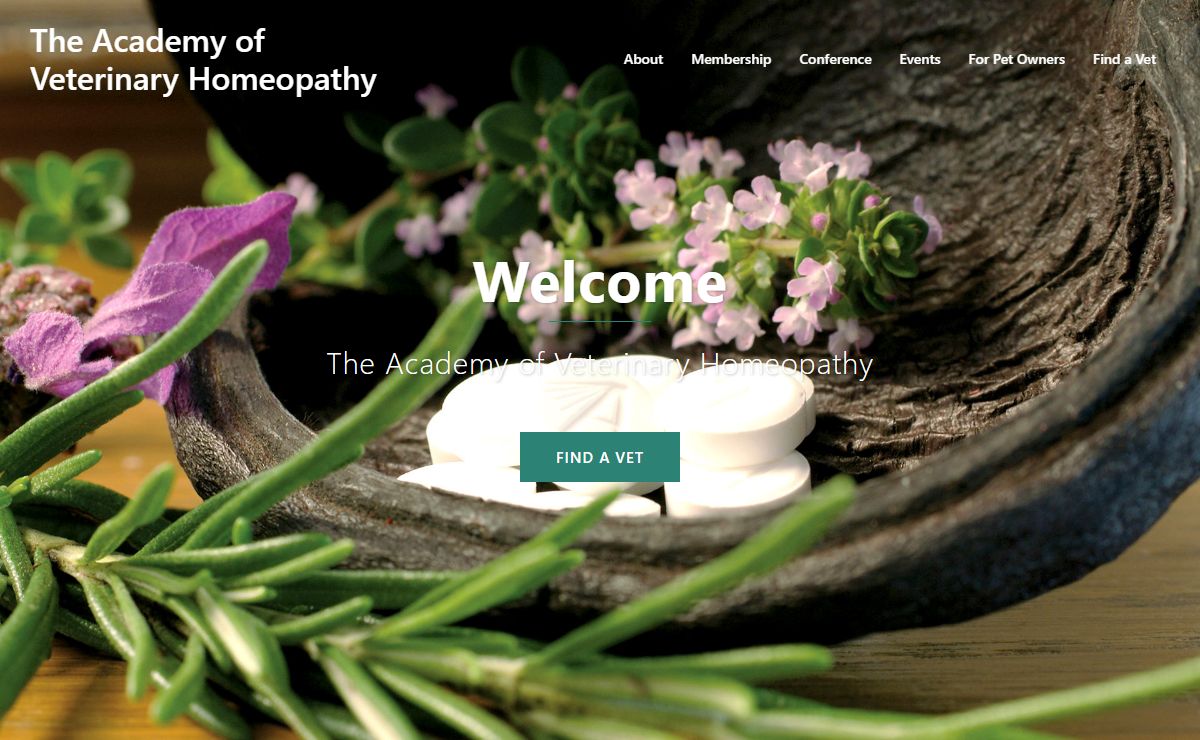 The Academy of Veterinary Homeopathy