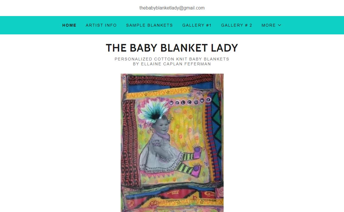 the baby blanket lady