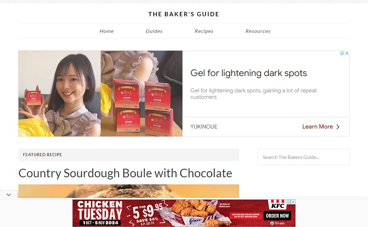 The Baker's Guide - For the Love of Baking