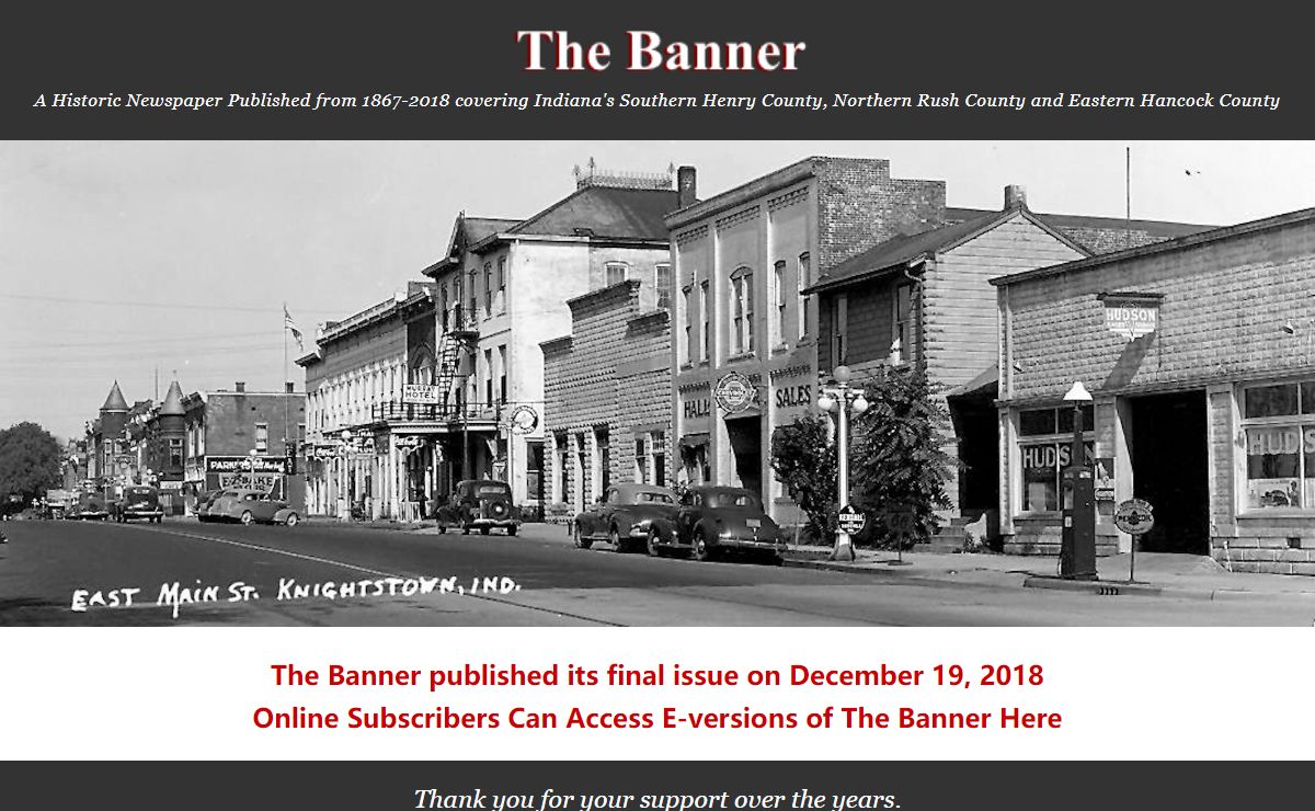 Home Page of The Banner Online