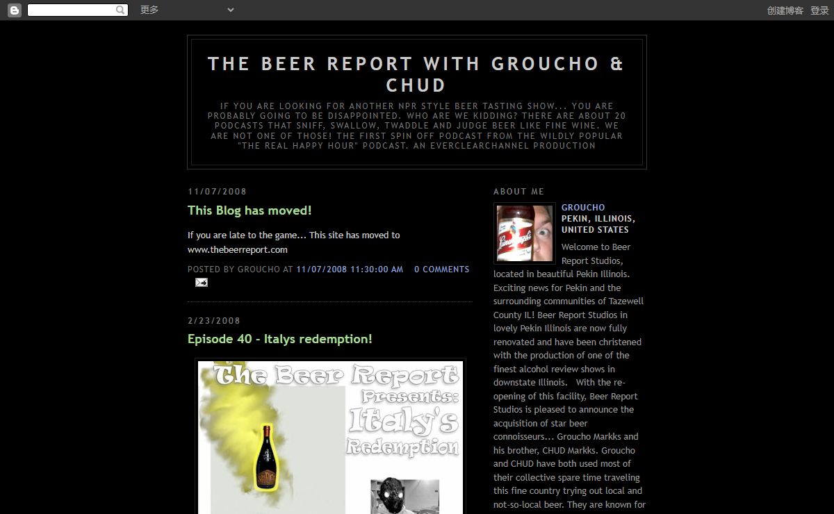 The Beer Report with Groucho & CHUD