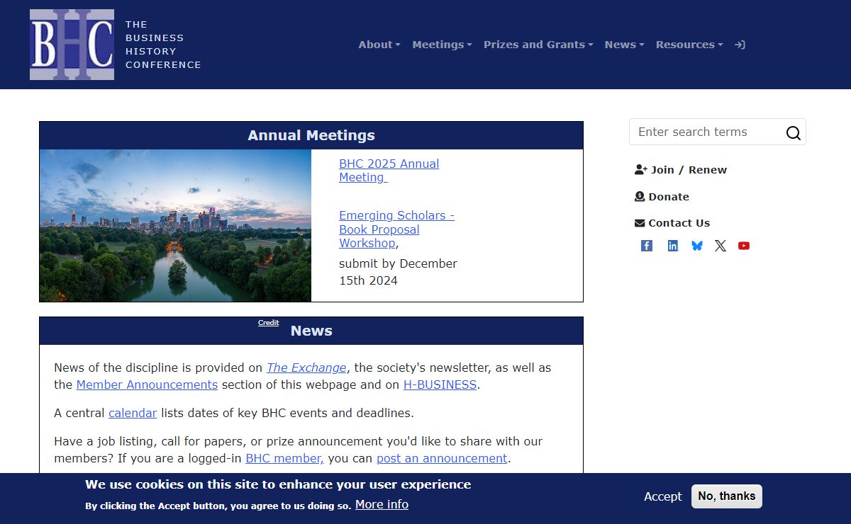 Home | The Business History Conference