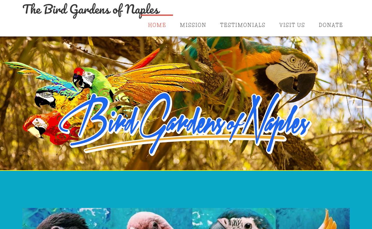 The Bird Gardens of Naples | Parrot Rescue and Sanctuary in Naples Florida