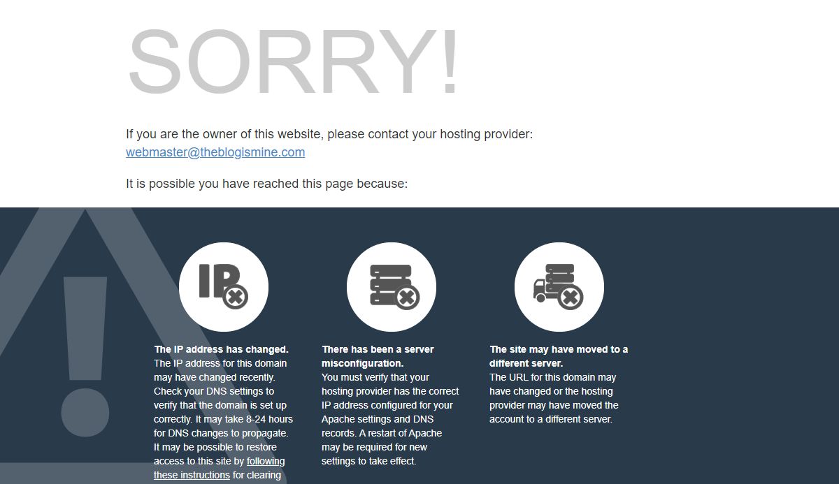 Default Web Site Page