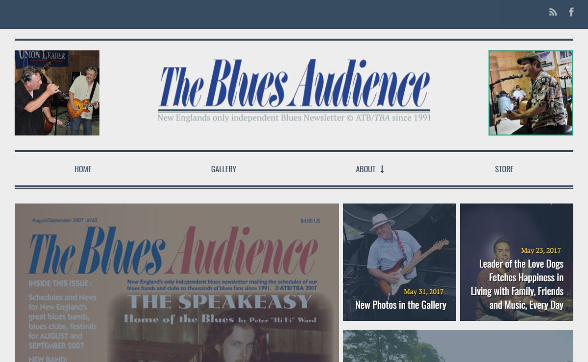 The Blues Audience / New England's only independent Blues Newsletter