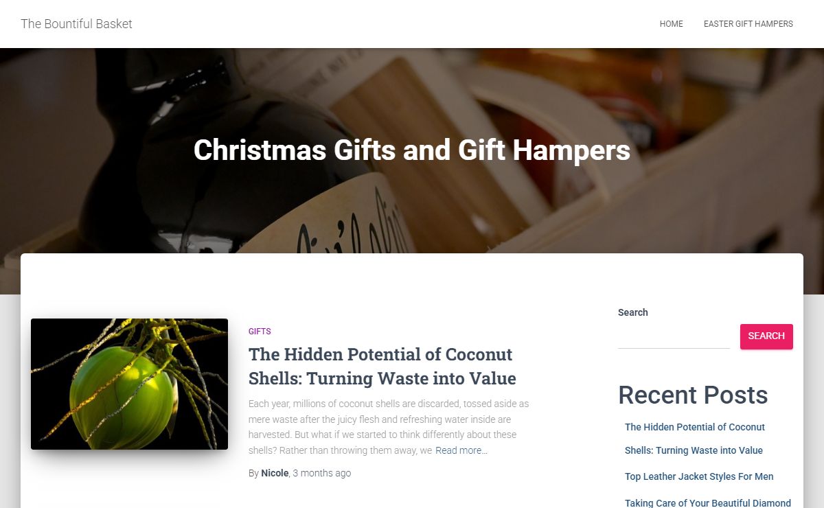 The Bountiful Basket - Christmas Gifts and Gift Hampers