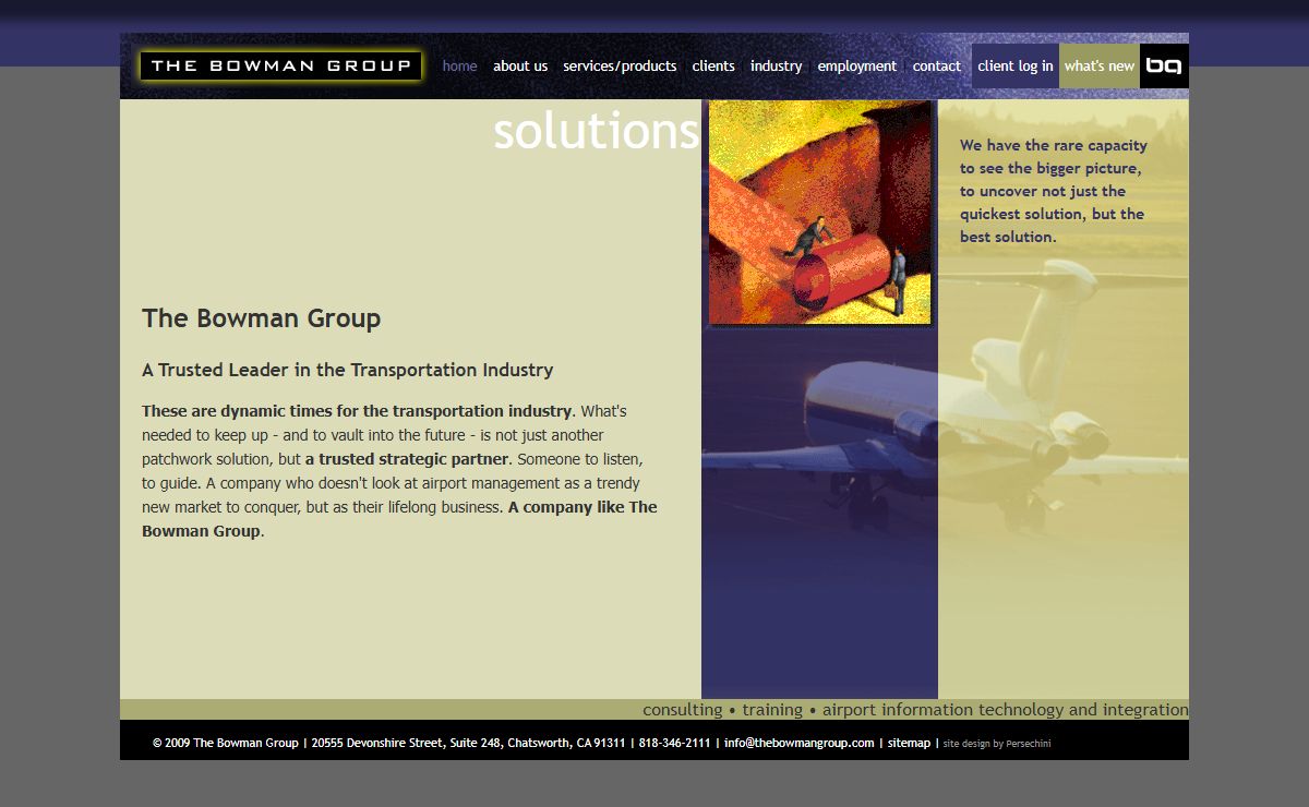 Welcome to The Bowman Group - Airport Management Systems Consulting and Training