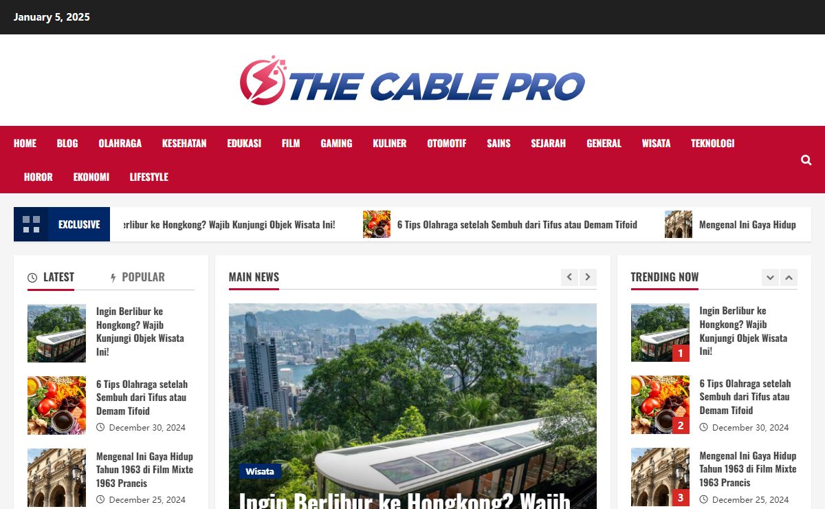 The Cable Pro - Sumber Informasi Ide & Kreativitas