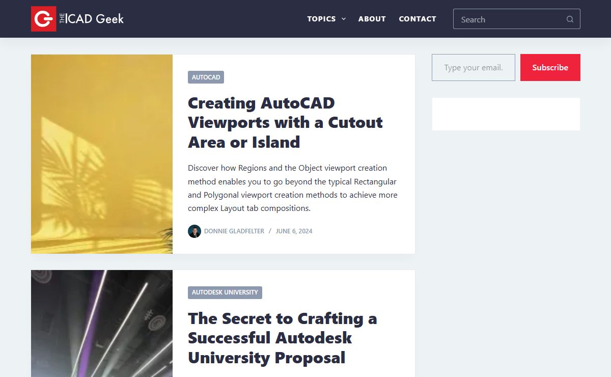 The CAD Geek - Empowering Design Professionals
