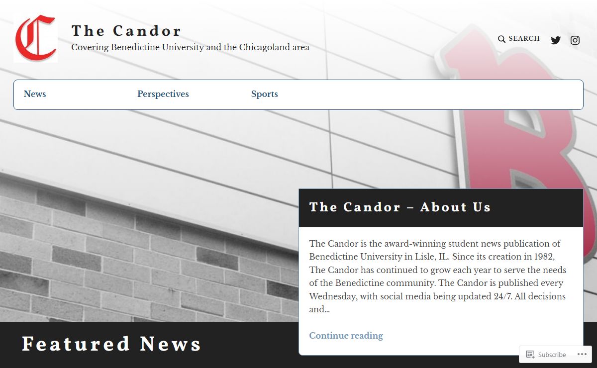 The Candor – Covering Benedictine University and the Chicagoland area