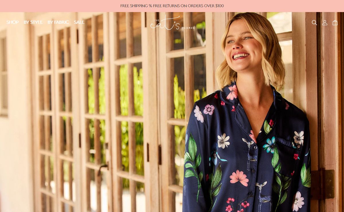 Luxury Women's Pajamas and Sleepwear - The Cat's Pajamas
