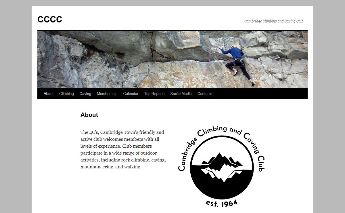 CCCC | Cambridge Climbing and Caving Club