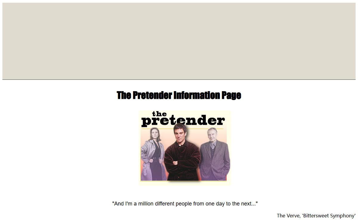 KB's Pretender Information Page