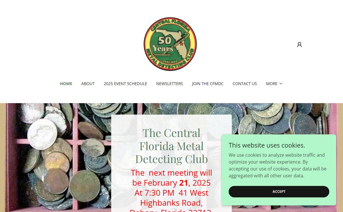 The Central Florida Metal Detecting Club