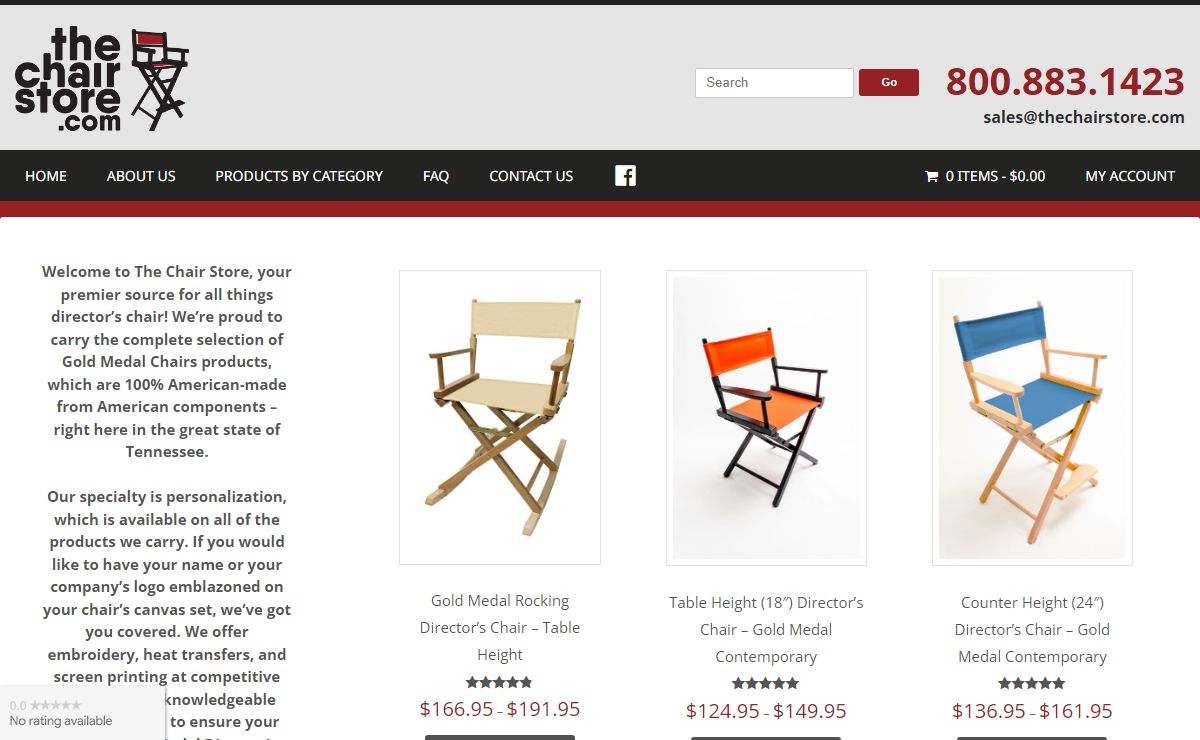 Personalized Director's Chairs, Canvas Sets, & More | The Chair Store