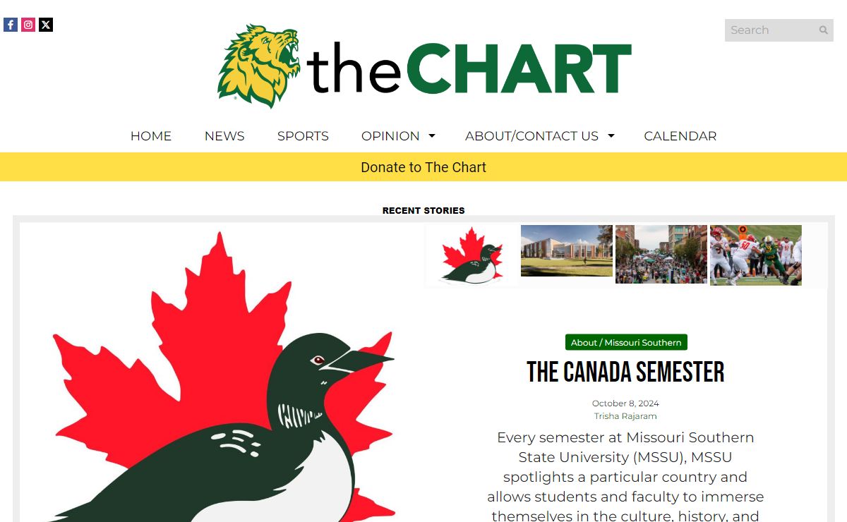 The Chart – The Student News Site of Missouri Southern State University
