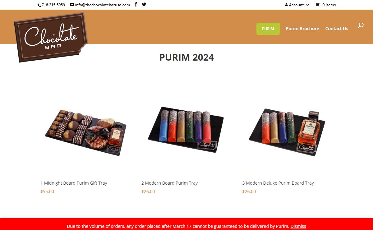 The Chocolate Bar | Kosher Chocolate, Candy, Nuts and Gifts