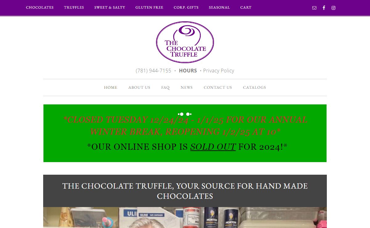 Home - The Chocolate Truffe