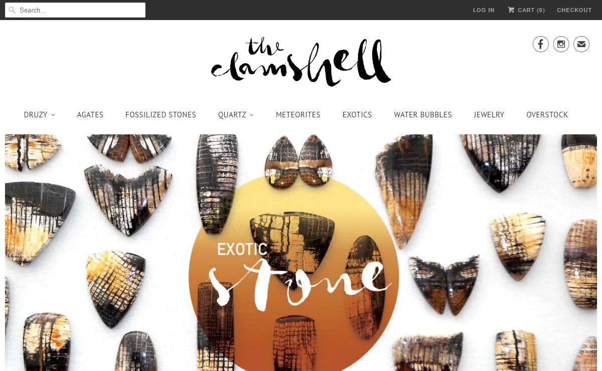 The Clam Shell | Gemstones for Designers