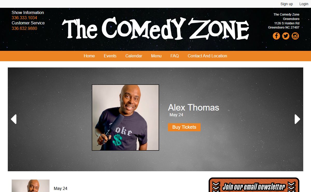 The Comedy Zone Greensboro