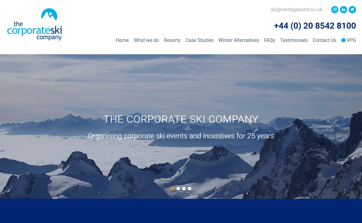 Corporate Ski Events and Incentives - The Corporate Ski Company