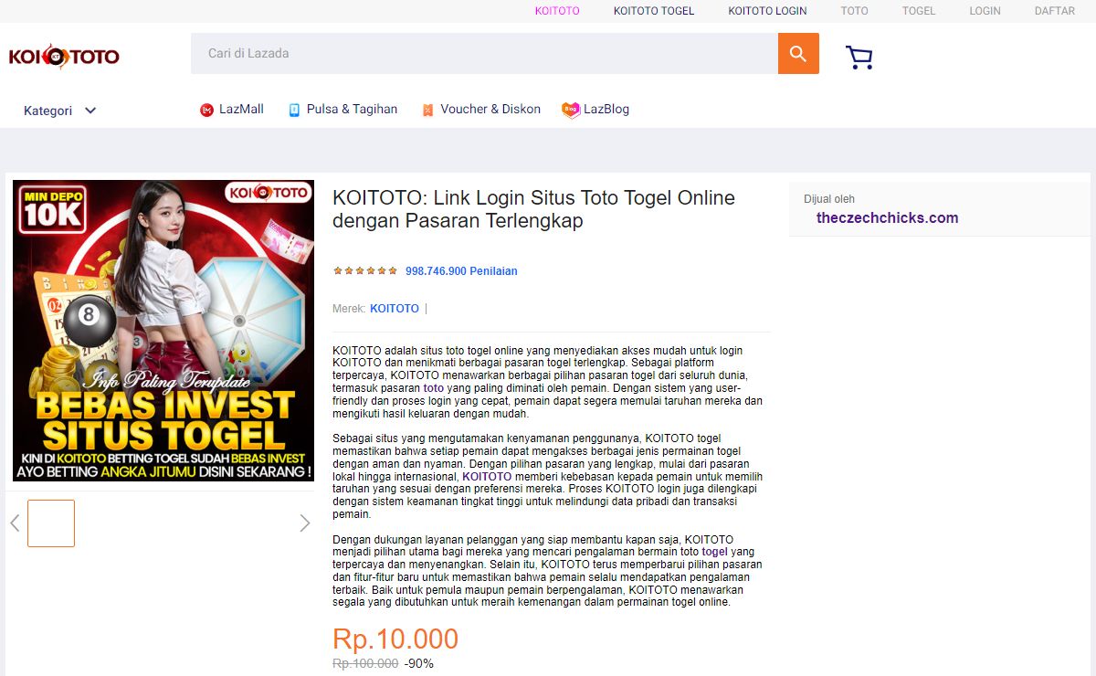 KOITOTO: Link Login Situs Toto Togel Online dengan Pasaran Terlengkap