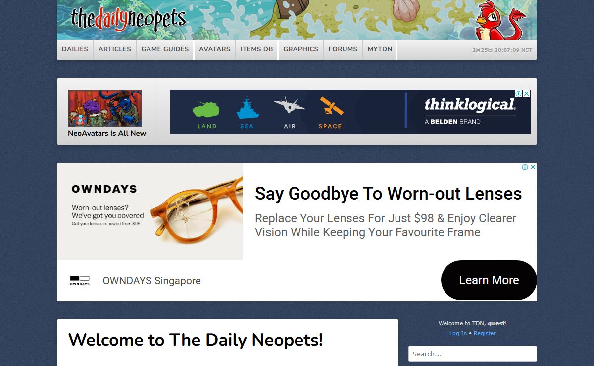 Welcome to The Daily Neopets! - The Daily Neopets