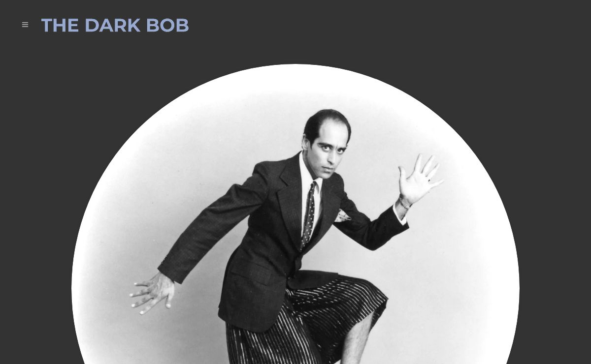 Dark Bob - Visual Artist, Performance Artist and Musician