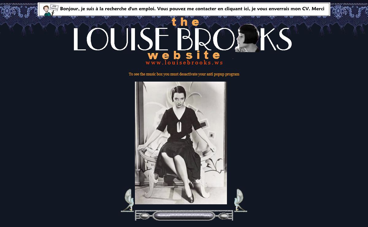 The Louise Brooks Web Site(1920-1930)