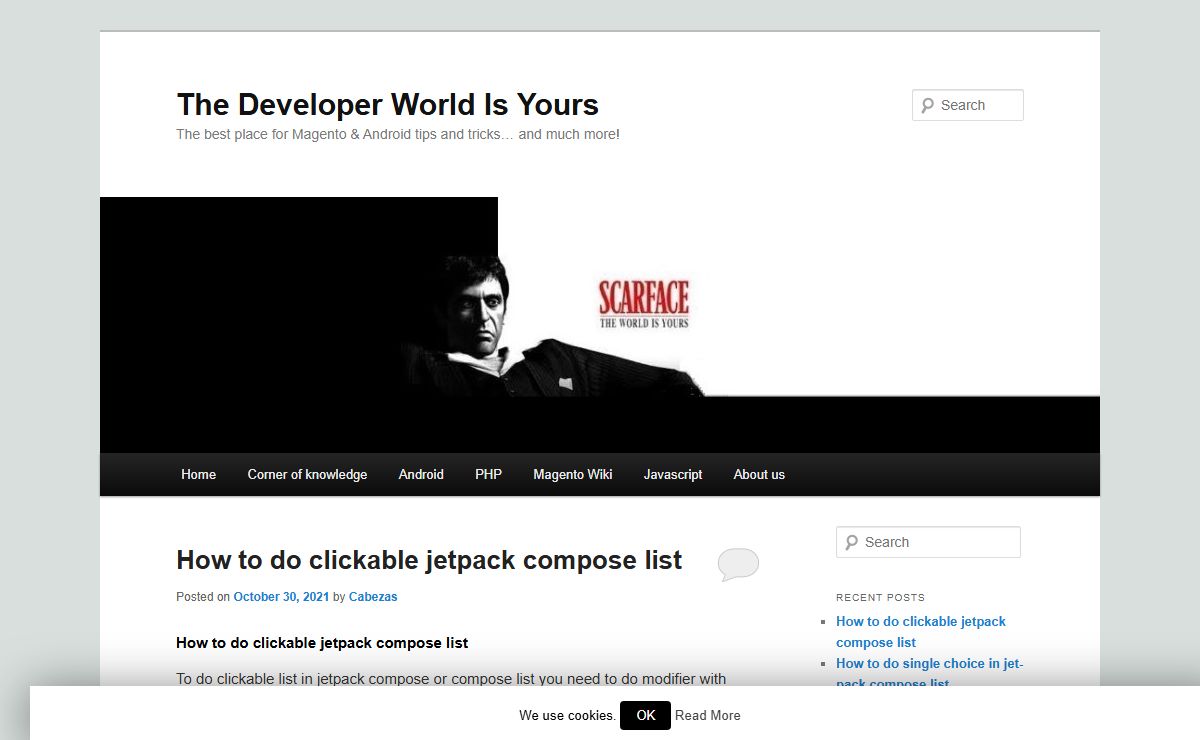 The Developer World Is Yours. Android, Magento & EntertainmentThe Developer World Is Yours | The best place for Magento & Android tips and tricks… and much more!