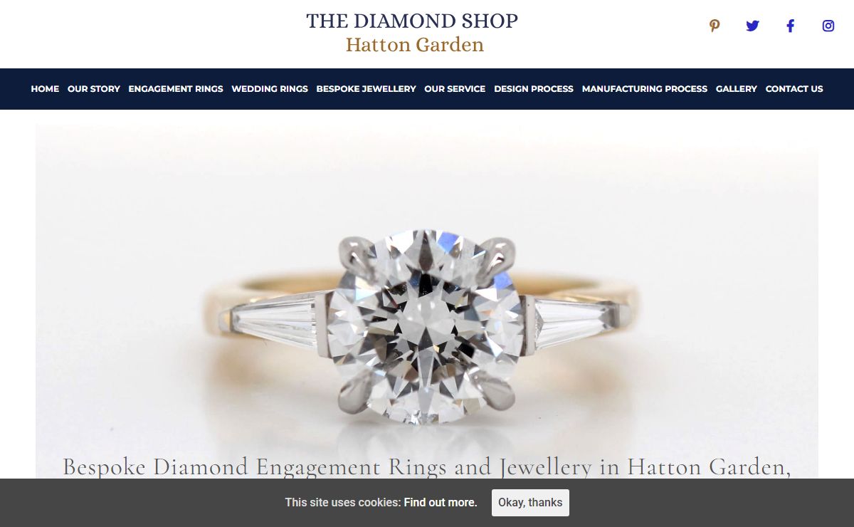 Diamond Shops Hatton Garden | Bespoke Diamond Engagement Rings in London | The Diamond Shop